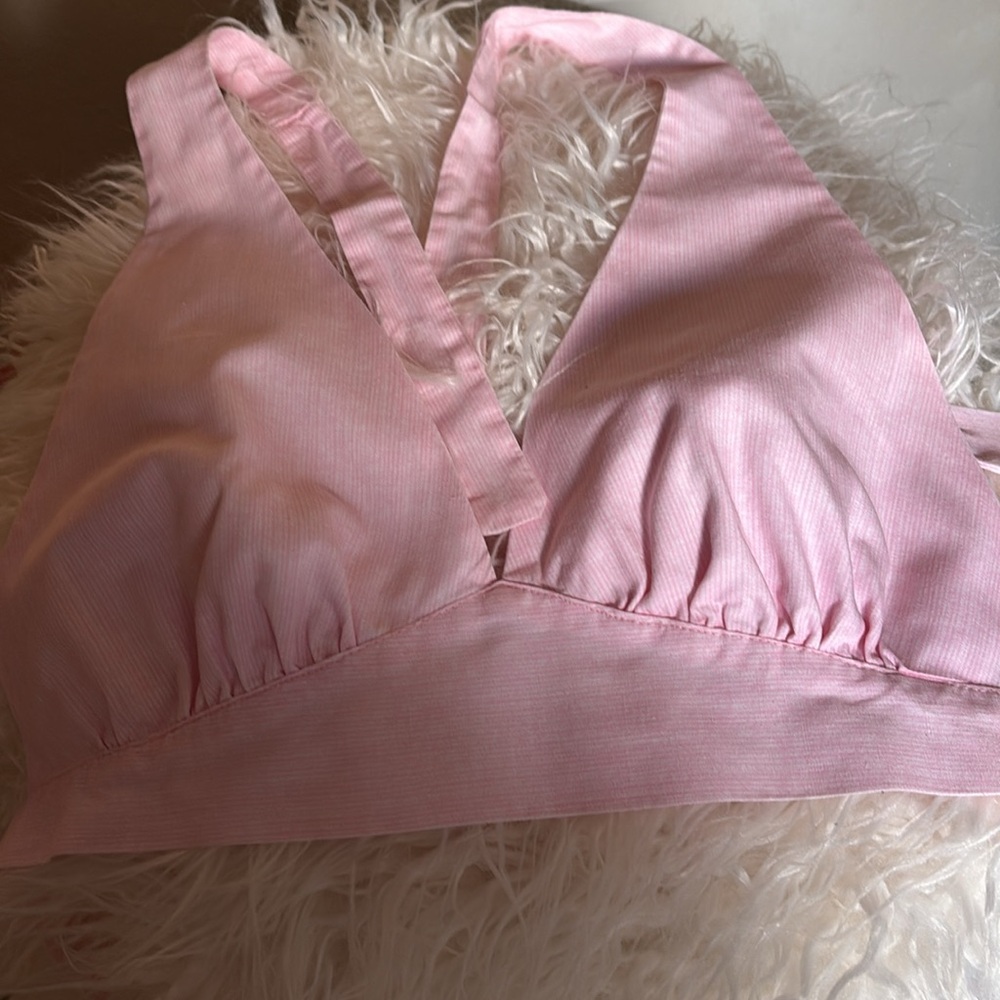 Vintage 1960’s Pink Halter Top - Picture 3 of 4